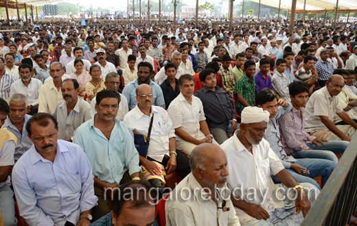 Rahul gandhi rally in Mangalore 